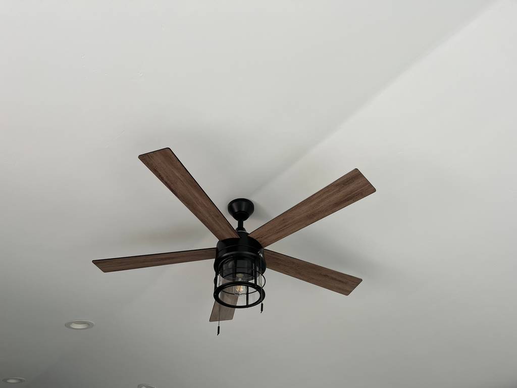 5-Blade Rustic Ceiling Fan