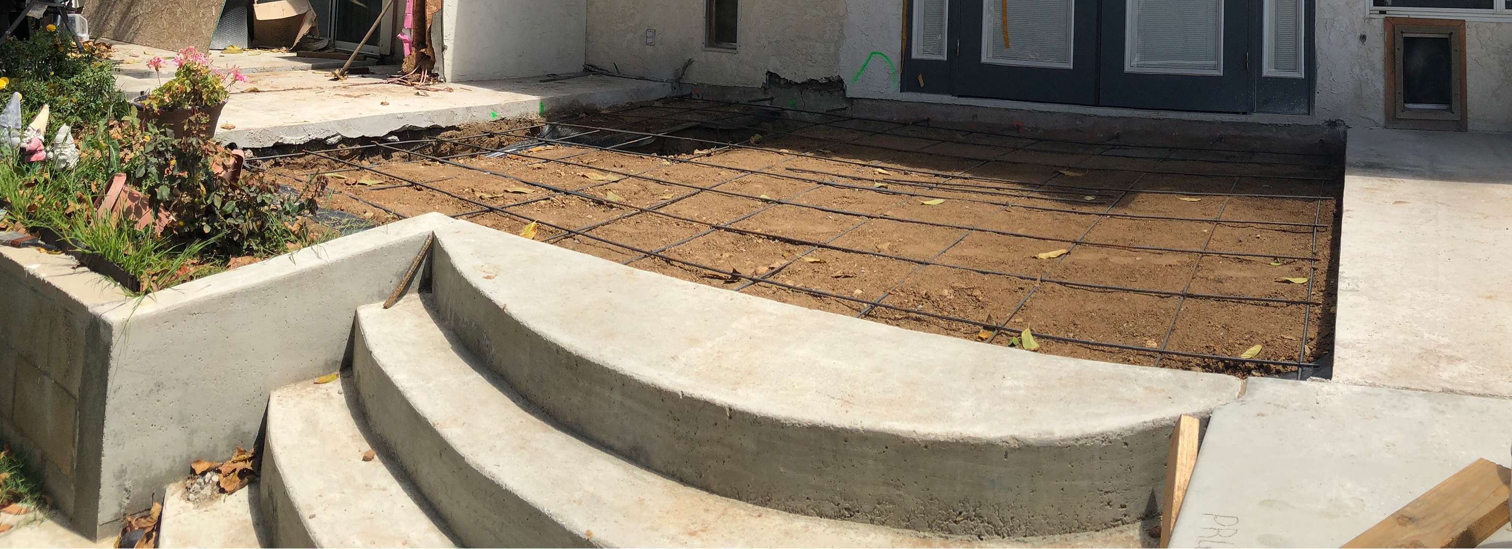 panoramic-view-of-concrete-pad-work