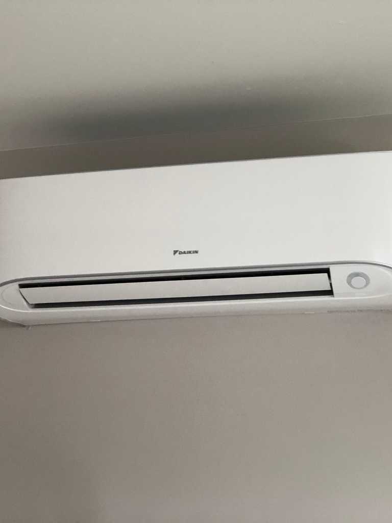 garage conversion installed Daikin’s HAVC Wall Mount System