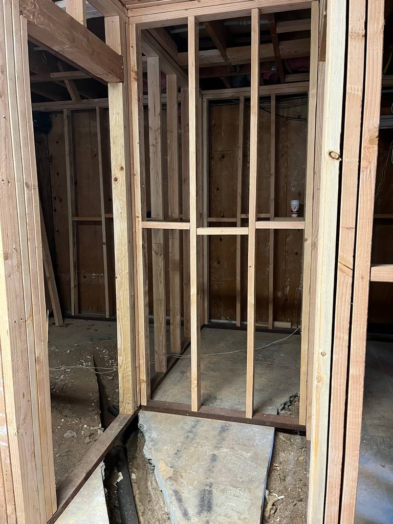 Garage Conversion Demolition Site