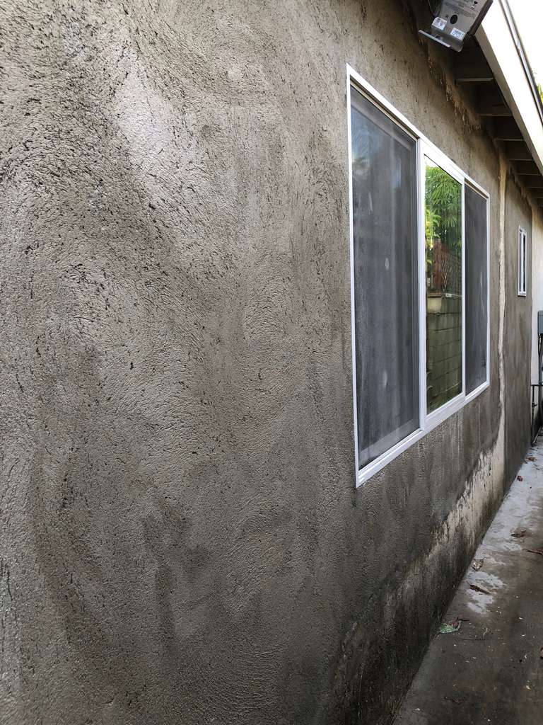 scratch-coat-applied-to-home-addition