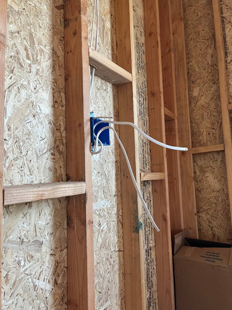 wiring the electrical outlet for the home addition