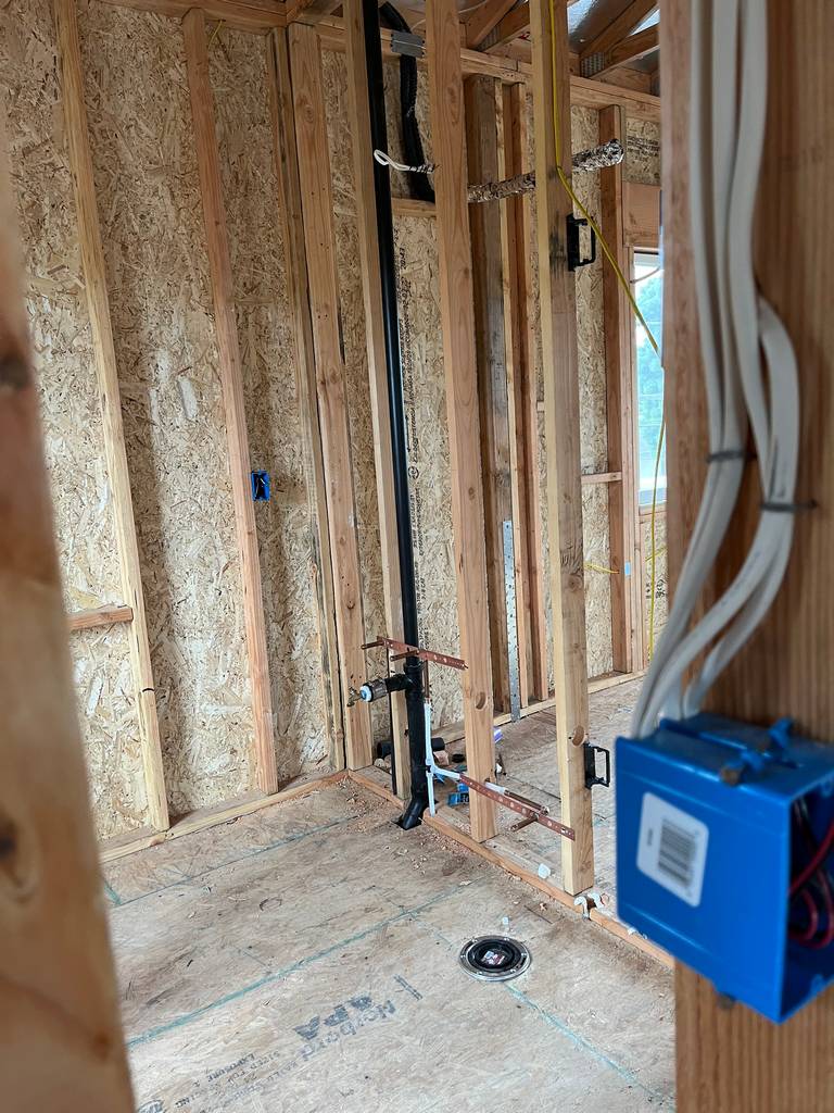 wiring the junction boxes for the home addition