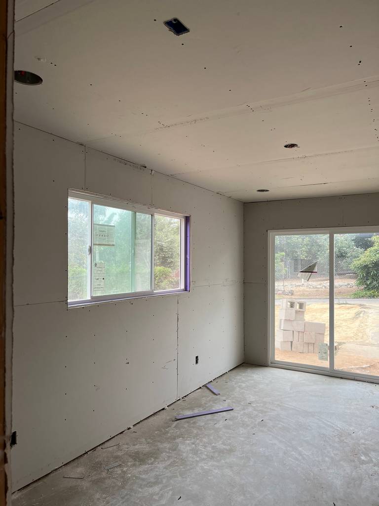 Meticulous Drywall Installation: Door and Window Areas