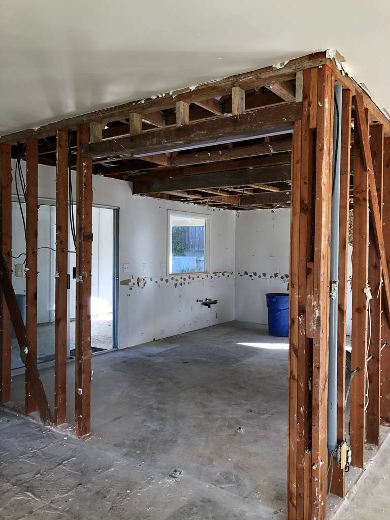 load bearing wall in the home addition