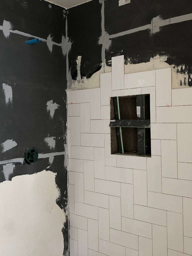 hydro bloc on shower walls