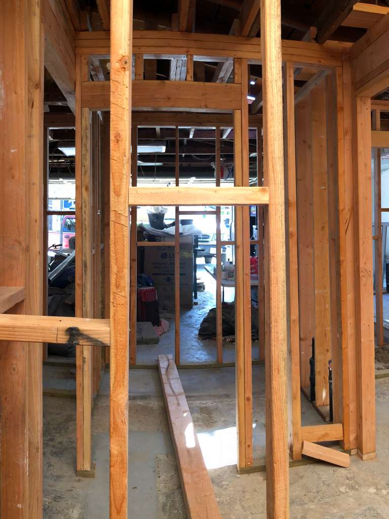 constructing-wood-frames-for-attached-ADU-2nd-floor-addition