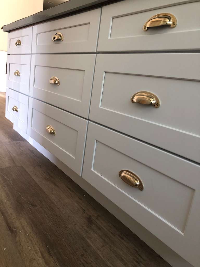 custom designed kitchen drawers