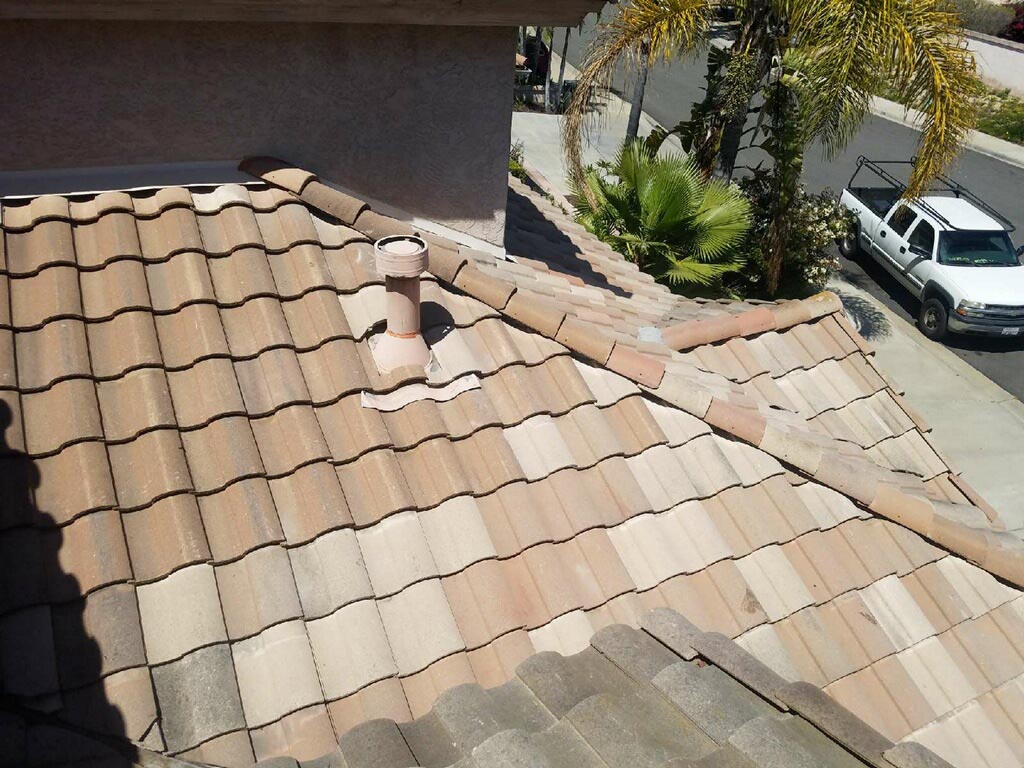 a2m contractors view of clay tile roof